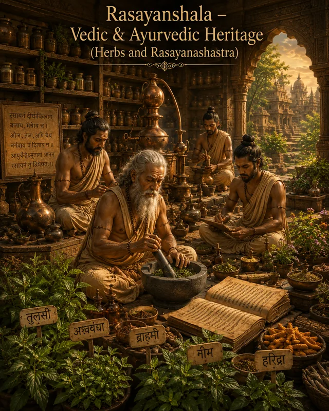 Illustration for Rasāyanśālā